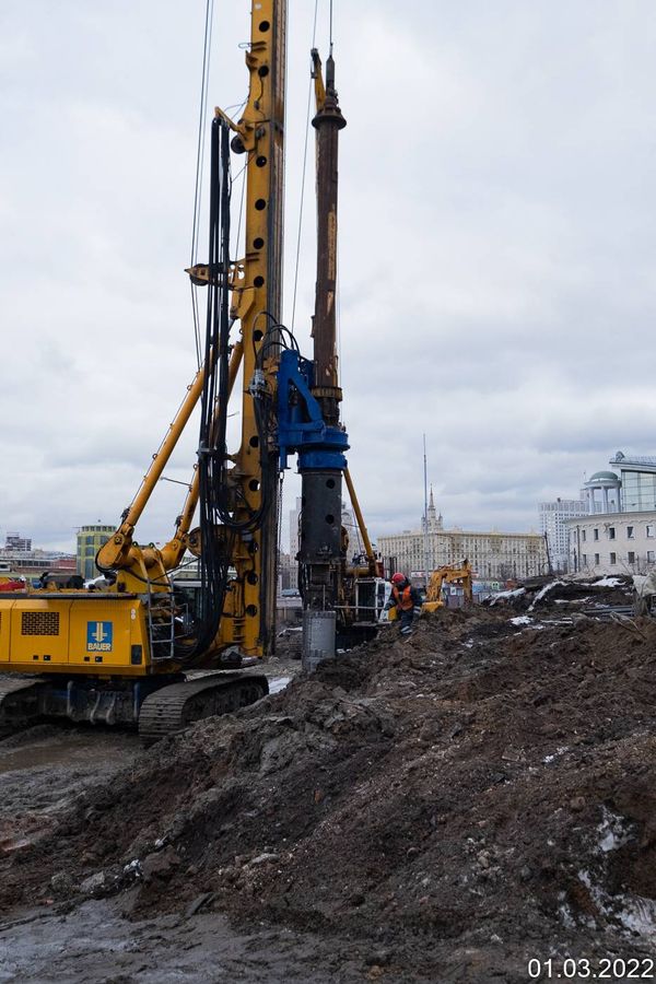 Ход строительства ЖК «Бадаевский» за Март 2022 г., фото №3