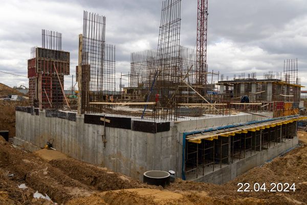 Ход строительства ЖК «Деснаречье» за Апрель 2024 г., фото №5
