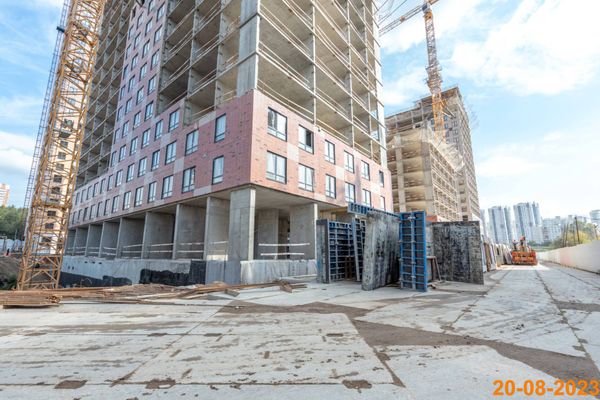 Ход строительства ЖК «Алтуфьевское 53» за Август 2023 г., фото №3