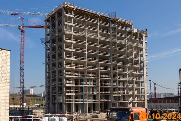 Ход строительства ЖК «Москворечье» за Октябрь 2024 г., фото №3