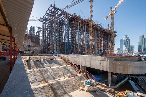 Ход строительства ЖК «Бадаевский» за Октябрь 2024 г., фото №5