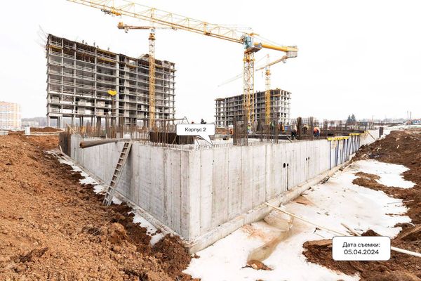 Ход строительства ЖК «Квартал Марьино» за Апрель 2024 г., фото №3