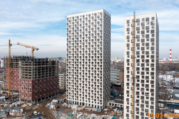 Ход строительства ЖК «Перовское 2» за Март 2023 г., фото №2