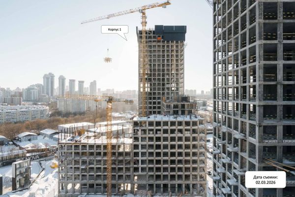 Ход строительства ЖК «НОВА» за Март 2026 г., фото №2