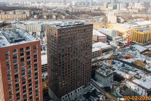 Ход строительства ЖК «Барклая 6» за Февраль 2023 г., фото №4