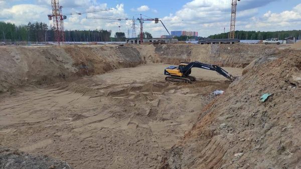 Ход строительства ЖК «Саларьево парк» за Июнь 2021 г., фото №2