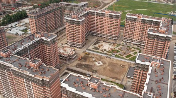 Ход строительства ЖК «Самолёт» за Май 2022 г., фото №2