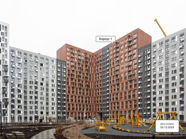 Ход строительства ЖК «Молжаниново» за Декабрь 2023 г., фото №3