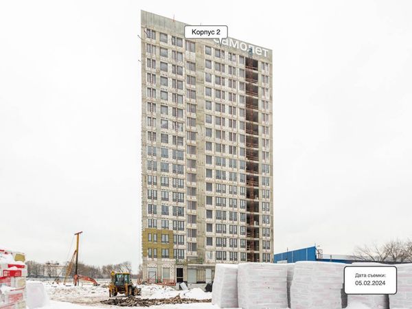 Ход строительства ЖК «Квартал на воде» за Февраль 2024 г., фото №2