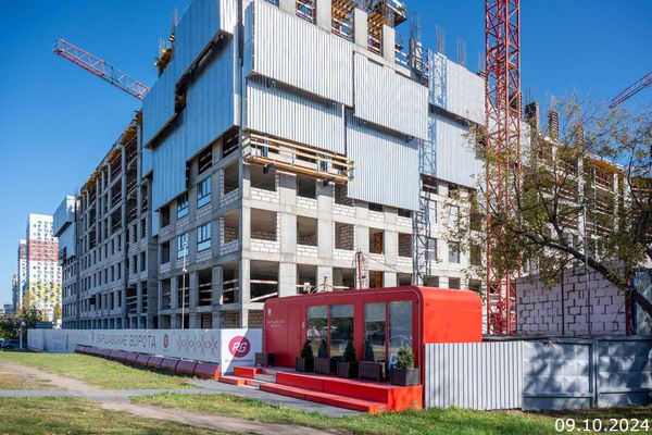 Ход строительства ЖК «Варшавские ворота» за Октябрь 2024 г., фото №5