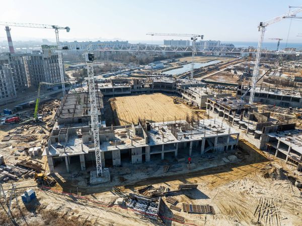 Ход строительства ЖК «Гостиничный комплекс Лучи» за Март 2025 г., фото №4