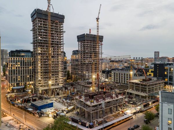 Ход строительства ЖК «Слава» за Май 2025 г., фото №3