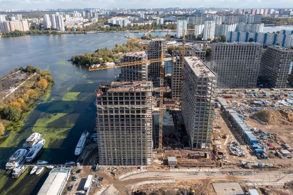 Ход строительства ЖК «Ривер Парк Коломенское» за Сентябрь 2022 г., фото №4