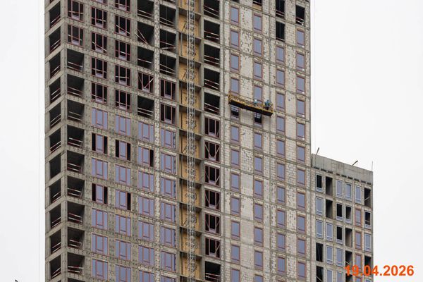 Ход строительства ЖК «Москворечье» за Апрель 2026 г., фото №5