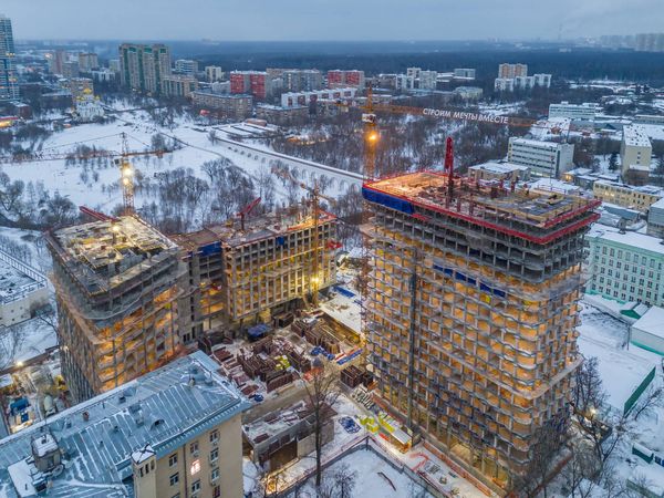 Ход строительства ЖК «Дом премиум-класса МИРА» за Февраль 2026 г., фото №5