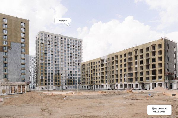 Ход строительства ЖК «Молжаниново» за Июнь 2026 г., фото №5