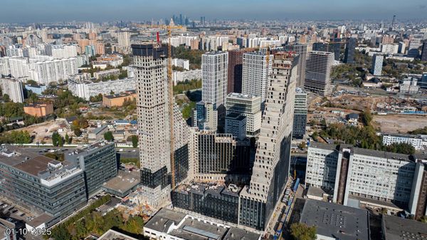 Ход строительства ЖК «Обручева 30» за Октябрь 2025 г., фото №5