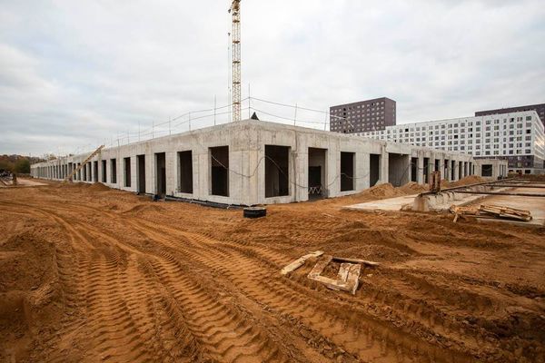 Ход строительства ЖК «Саларьево парк» за Октябрь 2020 г., фото №5