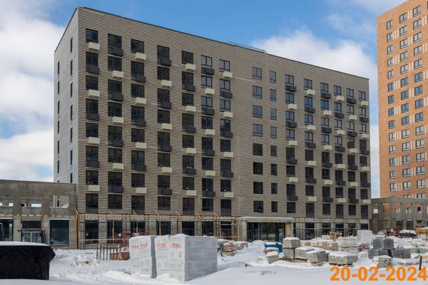 Ход строительства ЖК «Никольские луга» за Февраль 2024 г., фото №3