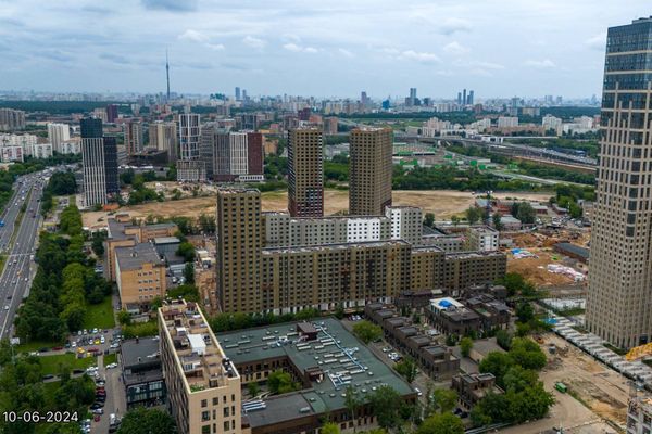 Ход строительства ЖК «Дмитровское небо» за Июнь 2024 г., фото №2