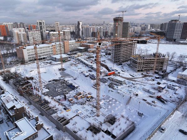 Ход строительства ЖК «Дмитровское небо» за Декабрь 2022 г., фото №5