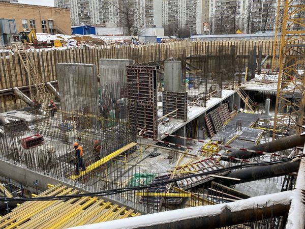 Ход строительства ЖК «Наметкин Тауэр» за Март 2023 г., фото №4