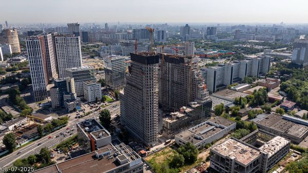 Ход строительства ЖК «Обручева 30» за Июль 2025 г., фото №5
