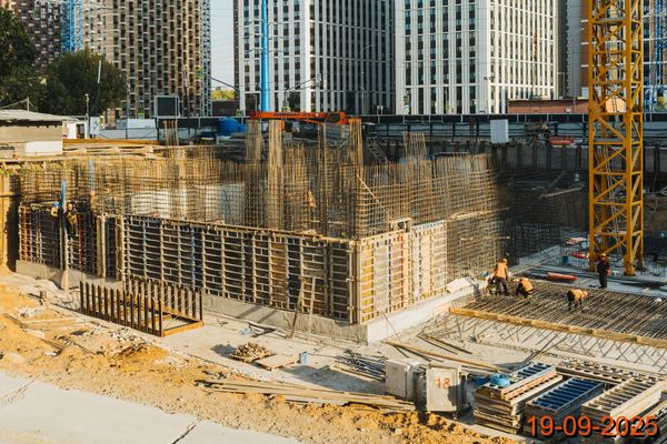 Ход строительства ЖК «Кронштадтский 9» за Сентябрь 2025 г., фото №3