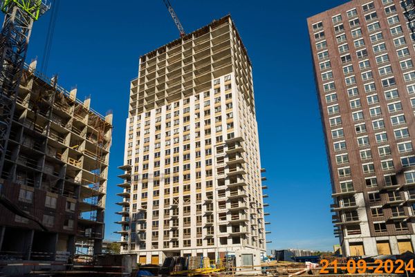 Ход строительства ЖК «Большая Академическая 85» за Сентябрь 2024 г., фото №2