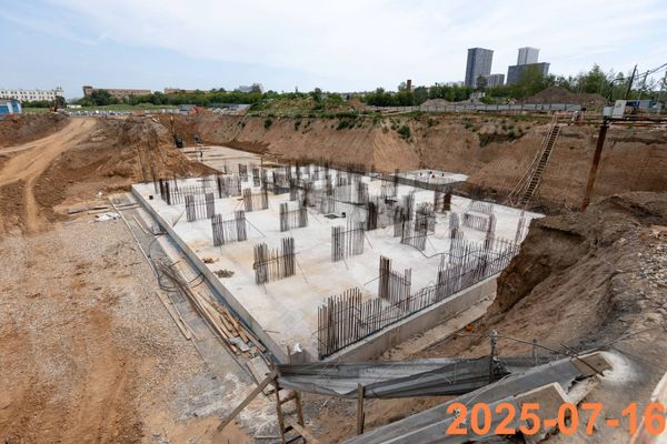 Ход строительства ЖК «2-й Иртышский» за Июль 2025 г., фото №4