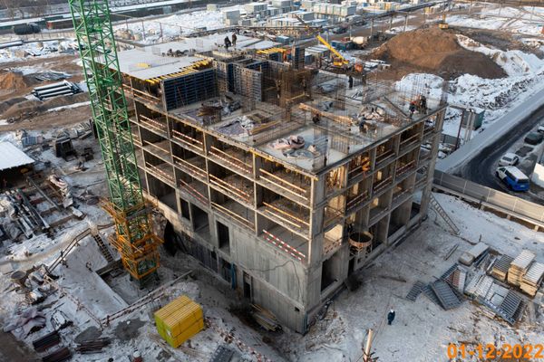 Ход строительства ЖК «Волжский парк» за Декабрь 2022 г., фото №5