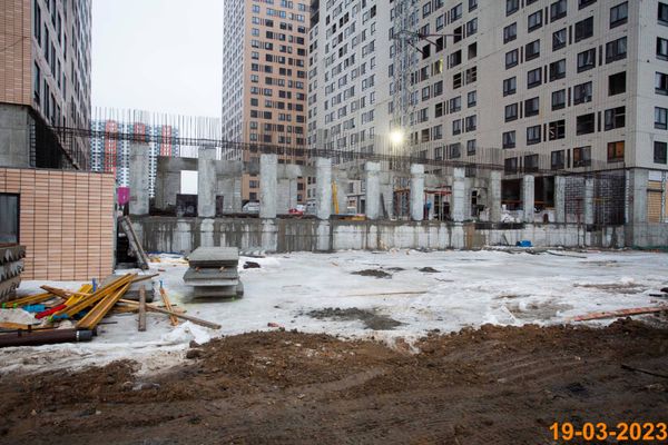 Ход строительства ЖК «Митинский лес» за Март 2023 г., фото №5
