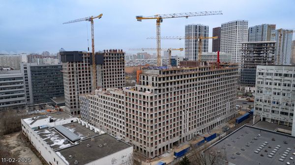 Ход строительства ЖК «Обручева 30» за Февраль 2025 г., фото №4