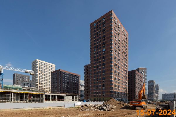 Ход строительства ЖК «Холланд парк» за Июль 2024 г., фото №4