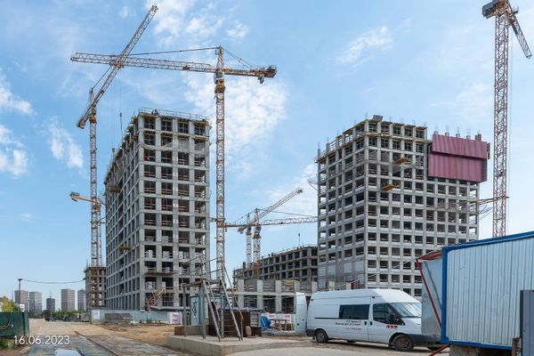 Ход строительства ЖК «Вейв» за Июнь 2023 г., фото №3