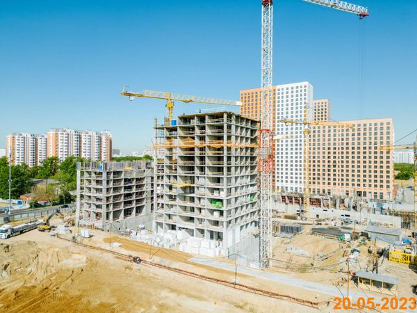 Ход строительства ЖК «Кольская 8» за Май 2023 г., фото №3