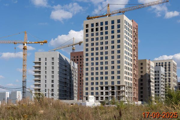 Ход строительства ЖК «Никольские луга» за Сентябрь 2025 г., фото №5