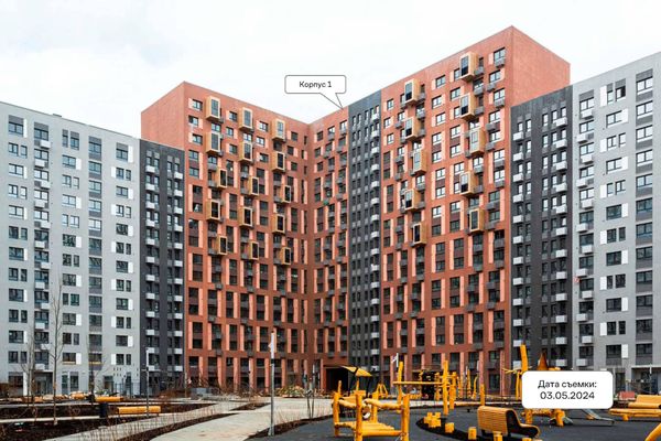 Ход строительства ЖК «Молжаниново» за Май 2024 г., фото №3