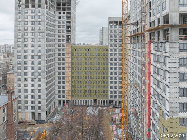 Ход строительства ЖК «Семеновский парк 2» за Февраль 2025 г., фото №4
