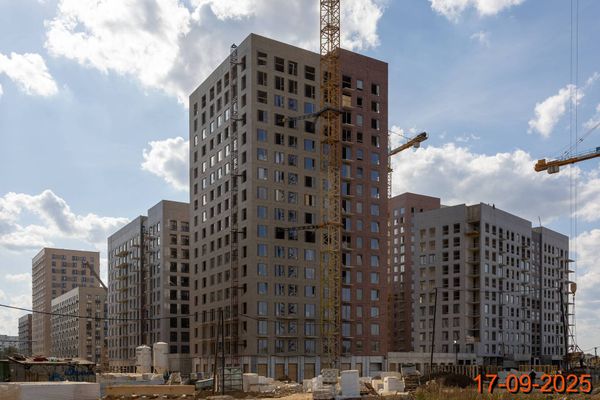 Ход строительства ЖК «Никольские луга» за Сентябрь 2025 г., фото №3