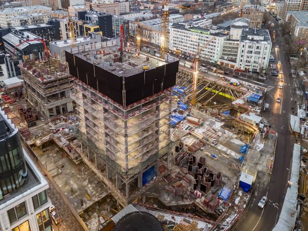 Ход строительства ЖК «Слава» за Январь 2025 г., фото №4