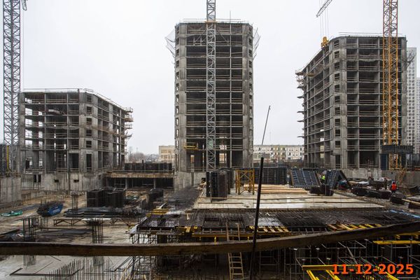Ход строительства ЖК «Кавказский бульвар 51» за Декабрь 2025 г., фото №3
