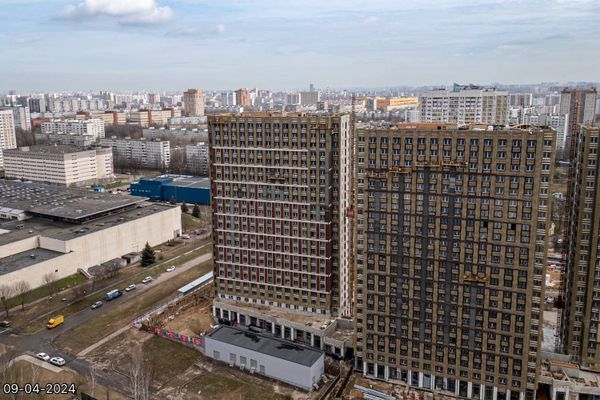 Ход строительства ЖК «Парксайд» за Апрель 2024 г., фото №2
