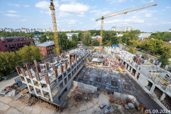 Ход строительства ЖК «Михалковский» за Сентябрь 2024 г., фото №2