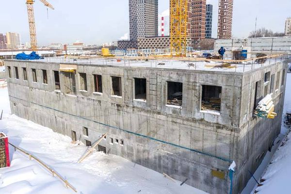 Ход строительства ЖК «Амурский парк» за Февраль 2021 г., фото №4