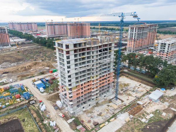 Ход строительства ЖК «Самолёт» за Июль 2022 г., фото №5