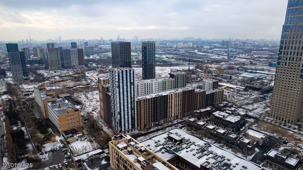 Ход строительства ЖК «Дмитровское небо» за Январь 2025 г., фото №3