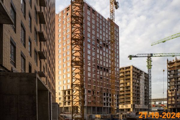 Ход строительства ЖК «Большая Академическая 85» за Октябрь 2024 г., фото №3