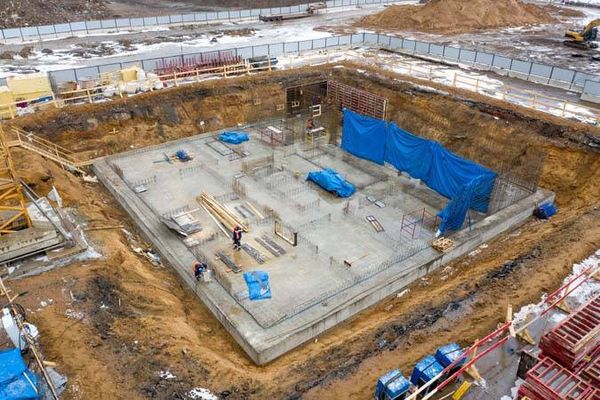 Ход строительства ЖК «Волжский парк» за Март 2021 г., фото №4