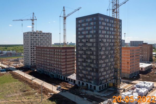 Ход строительства ЖК «Никольские луга» за Май 2022 г., фото №5
